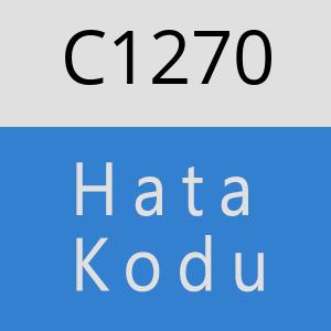 C1270 hatasi