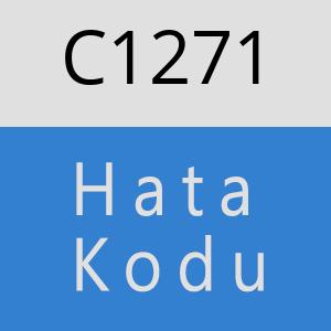 C1271 hatasi