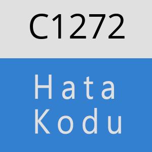 C1272 hatasi