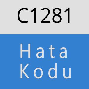 C1281 hatasi