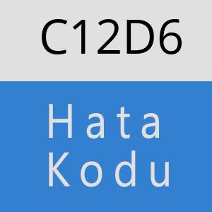 C12D6 hatasi