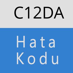 C12DA hatasi