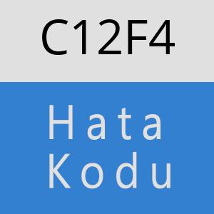 C12F4 hatasi