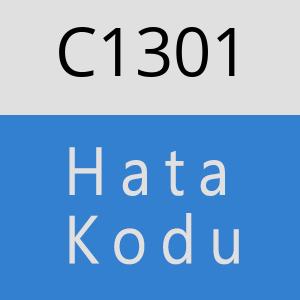 C1301 hatasi