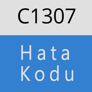 C1307 hatasi