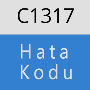 C1317 hatasi