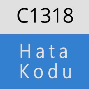 C1318 hatasi