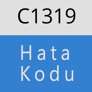 C1319 hatasi