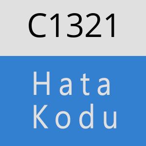 C1321 hatasi