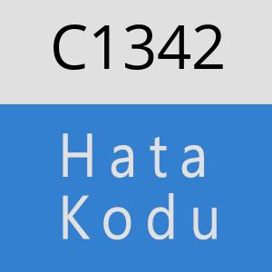 C1342 hatasi