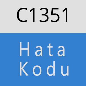 C1351 hatasi