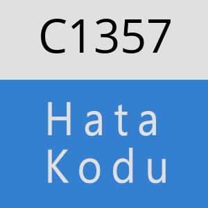 C1357 hatasi