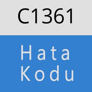 C1361 hatasi