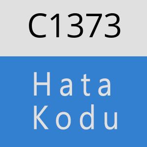 C1373 hatasi
