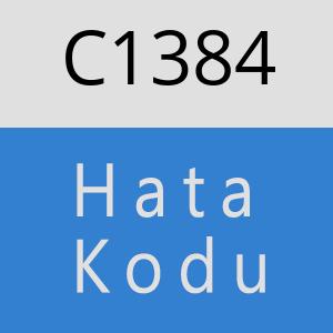 C1384 hatasi