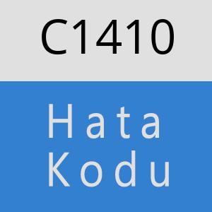 C1410 hatasi