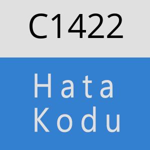 C1422 hatasi