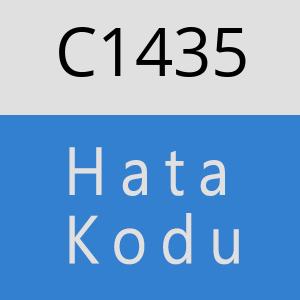 C1435 hatasi