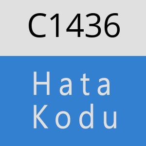 C1436 hatasi