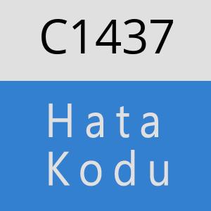 C1437 hatasi