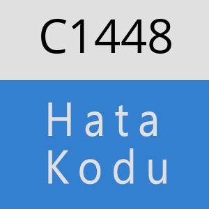 C1448 hatasi