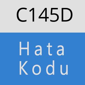 C145D hatasi