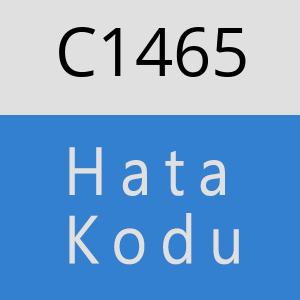 C1465 hatasi