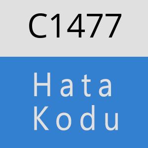 C1477 hatasi