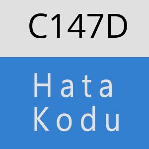 C147D hatasi