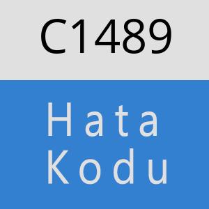 C1489 hatasi