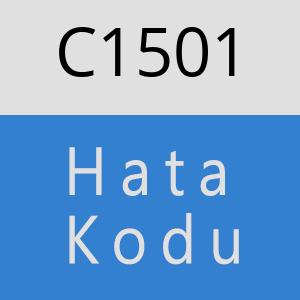 C1501 hatasi