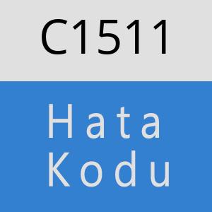 C1511 hatasi