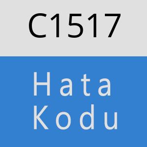 C1517 hatasi