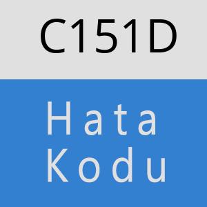 C151D hatasi