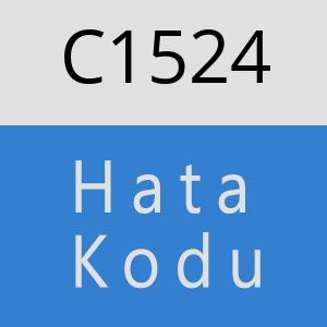 C1524 hatasi