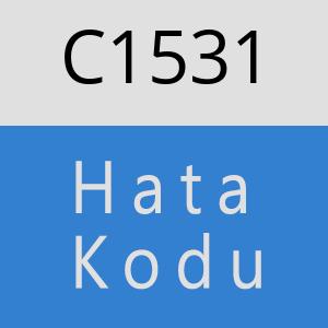 C1531 hatasi