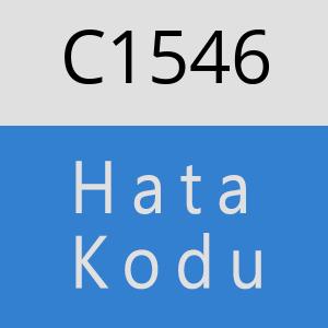 C1546 hatasi