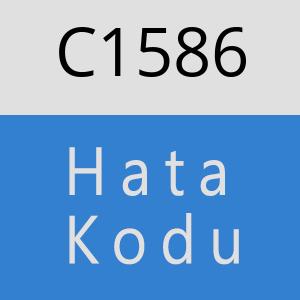 C1586 hatasi