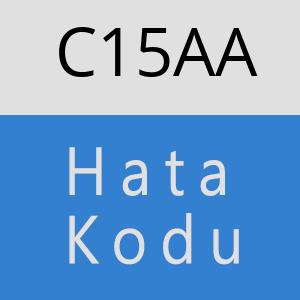 C15AA hatasi