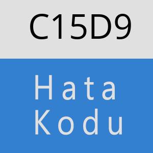 C15D9 hatasi