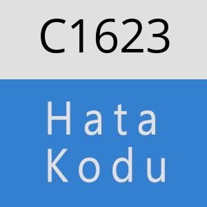 C1623 hatasi