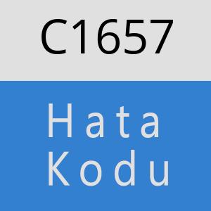 C1657 hatasi