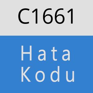 C1661 hatasi