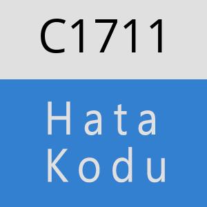 C1711 hatasi