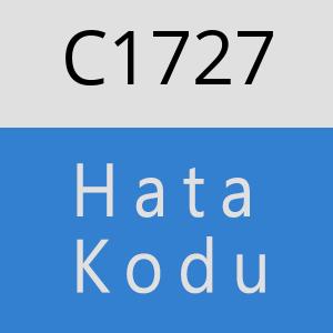 C1727 hatasi