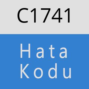 C1741 hatasi