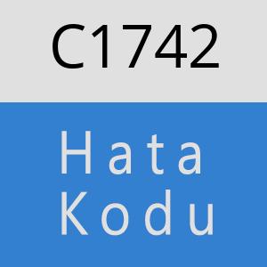 C1742 hatasi