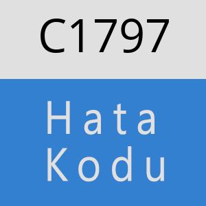 C1797 hatasi