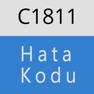 C1811 hatasi