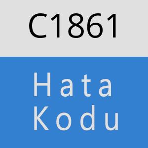 C1861 hatasi